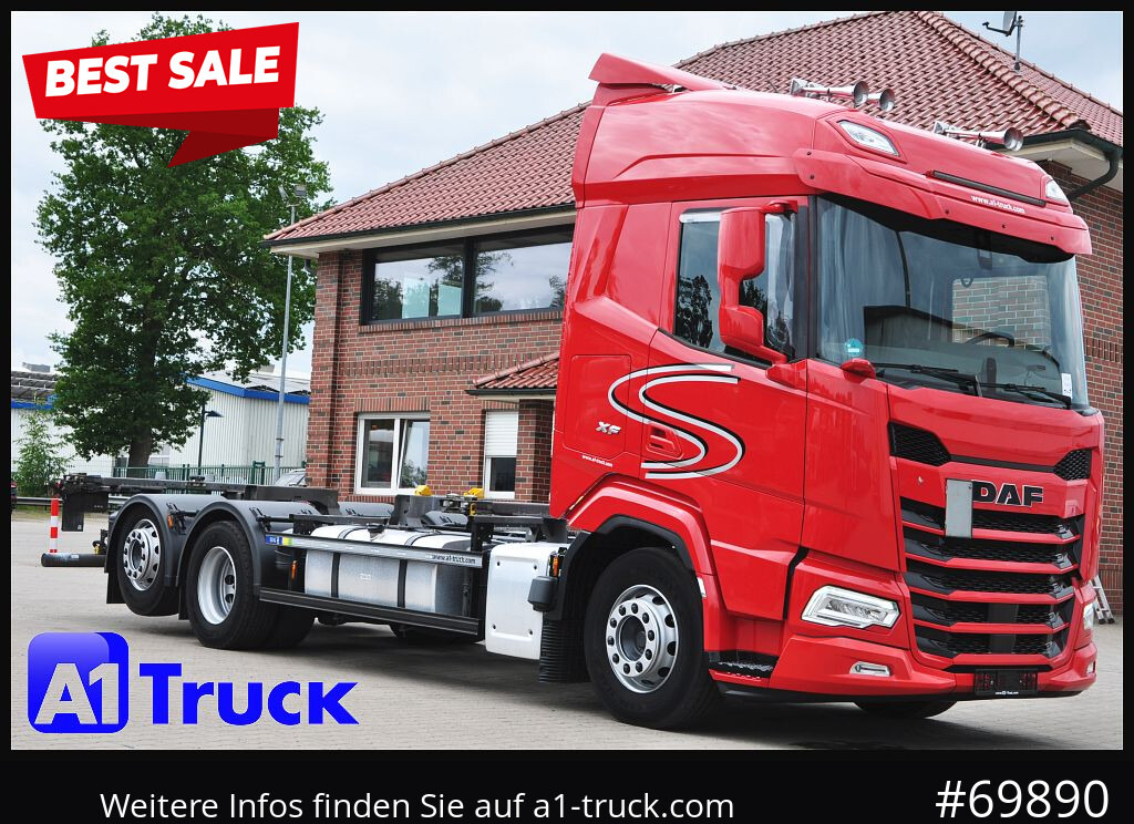 DAF XF 480, BDF, 7,45, 7,82, Lift-Lenkachse, - شاحنات الحاويات / جسم علوي قابل للتغيير شاحنة: صور 1 DAF XF 480, BDF, 7,45, 7,82, Lift-Lenkachse, - شاحنات الحاويات / جسم علوي قابل للتغيير شاحنة: صور 1