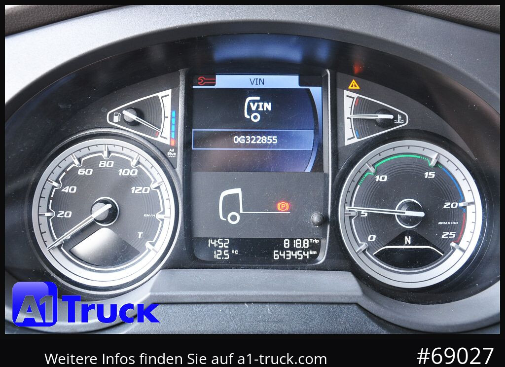 DAF XF 480 FAN Intarder LBW 2t. Lenkachse Steering - شاحنات الحاويات / جسم علوي قابل للتغيير شاحنة: صور 4 DAF XF 480 FAN Intarder LBW 2t. Lenkachse Steering - شاحنات الحاويات / جسم علوي قابل للتغيير شاحنة: صور 4