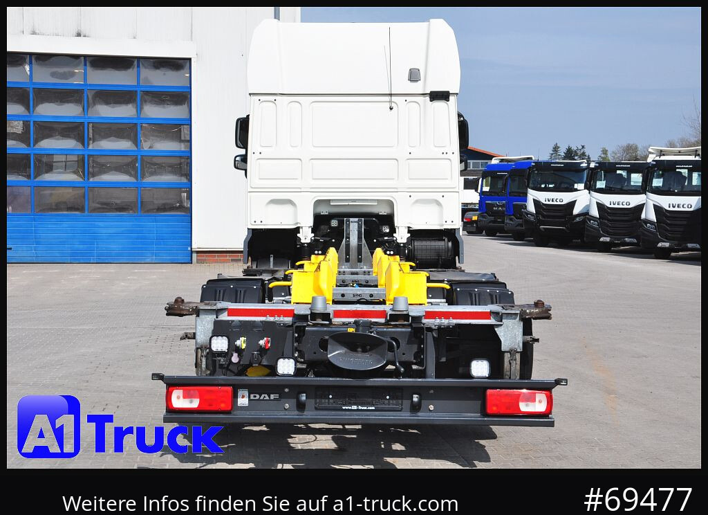 شاحنات الحاويات / جسم علوي قابل للتغيير شاحنة DAF XF 480 Intarder, Multiwechsler 2x AHK: صور 10