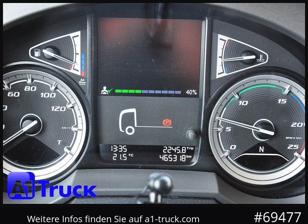 شاحنات الحاويات / جسم علوي قابل للتغيير شاحنة DAF XF 480 Intarder, Multiwechsler 2x AHK: صور 6