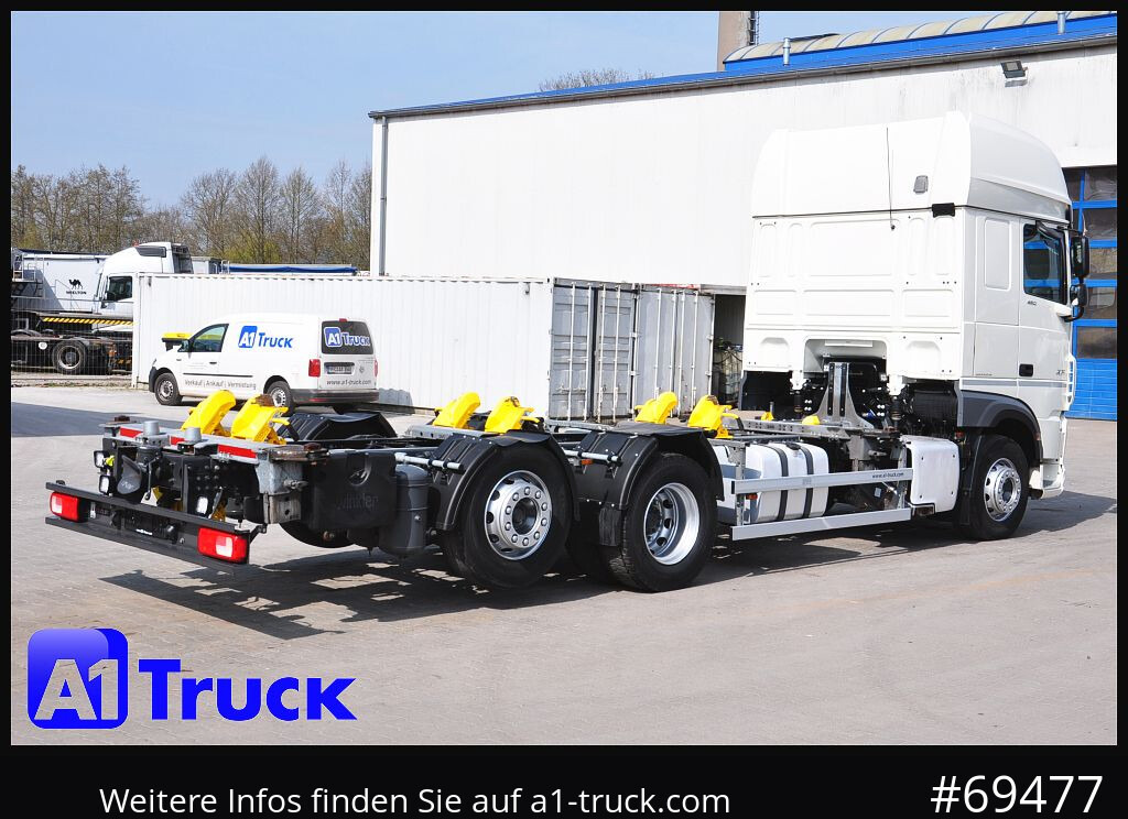 شاحنات الحاويات / جسم علوي قابل للتغيير شاحنة DAF XF 480 Intarder, Multiwechsler 2x AHK: صور 9