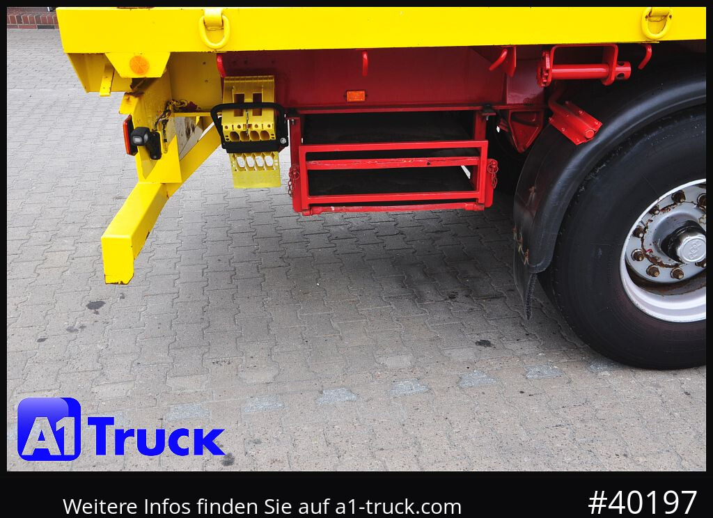 FAYMONVILLE Plattform, Steel Suspension, Container Twistlock, - نصف مقطورة مسطحة: صور 4 FAYMONVILLE Plattform, Steel Suspension, Container Twistlock, - نصف مقطورة مسطحة: صور 4