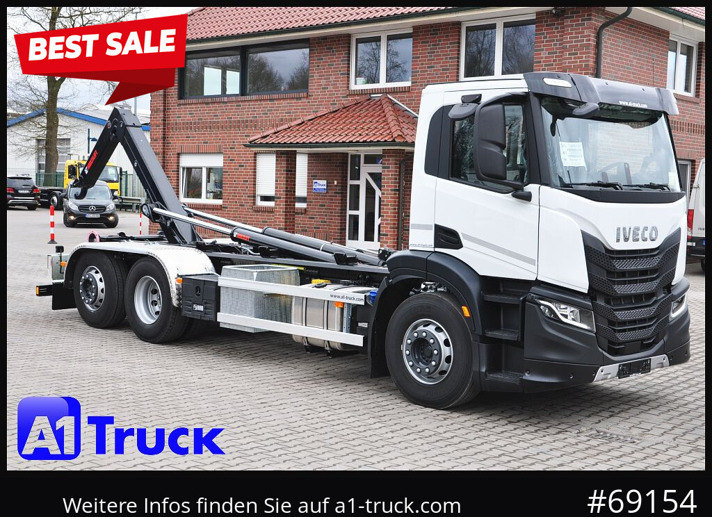 IVECO X-Way AD280X42, HIAB Multilift, Garantie - شاحنة ذات الخطاف: صور 1 IVECO X-Way AD280X42, HIAB Multilift, Garantie - شاحنة ذات الخطاف: صور 1