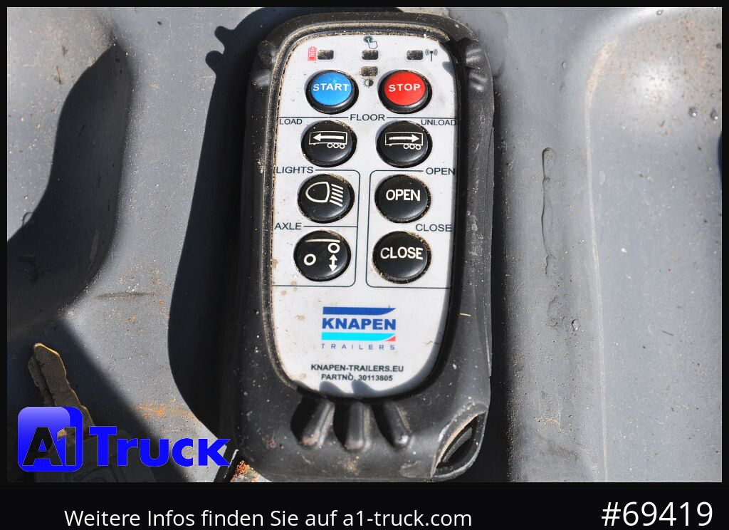 KNAPEN K100, Liftachse, Funk ca. 90m³ - أرضية المشي نصف مقطورة: صور 4 KNAPEN K100, Liftachse, Funk ca. 90m³ - أرضية المشي نصف مقطورة: صور 4