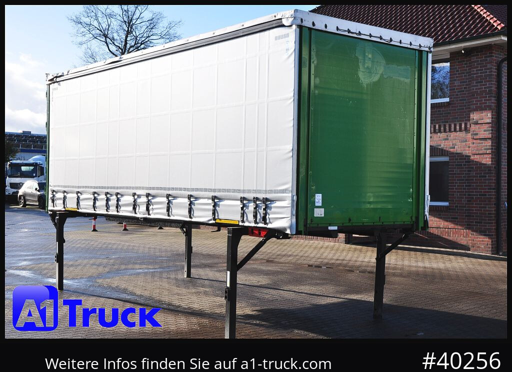 KOEGEL 7.45 BDF Wechselbrücke, neue Plane, Bordwand - جسم السيارة - بغطاء جانبي: صور 1 KOEGEL 7.45 BDF Wechselbrücke, neue Plane, Bordwand - جسم السيارة - بغطاء جانبي: صور 1