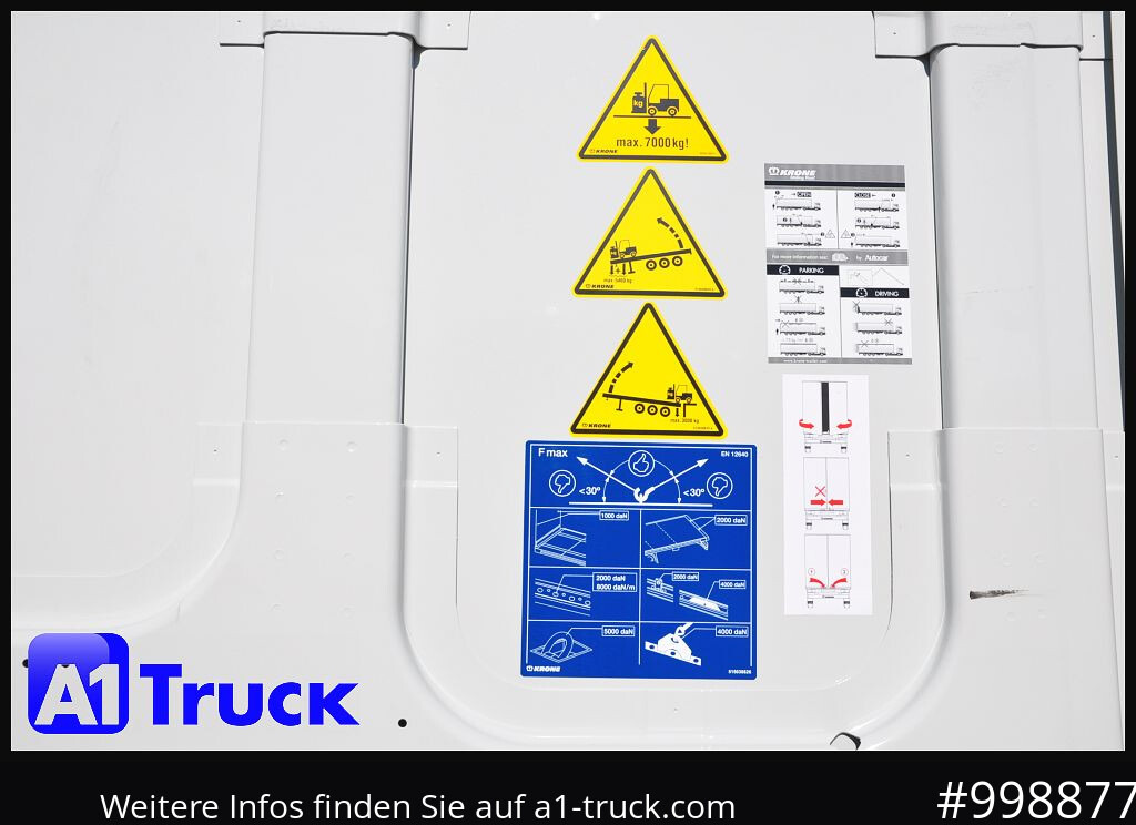 KRONE 5 x SD Tautliner, mit TPMS, NEU, sofort verfügbar, - الخيمة نصف مقطورة: صور 3 KRONE 5 x SD Tautliner, mit TPMS, NEU, sofort verfügbar, - الخيمة نصف مقطورة: صور 3
