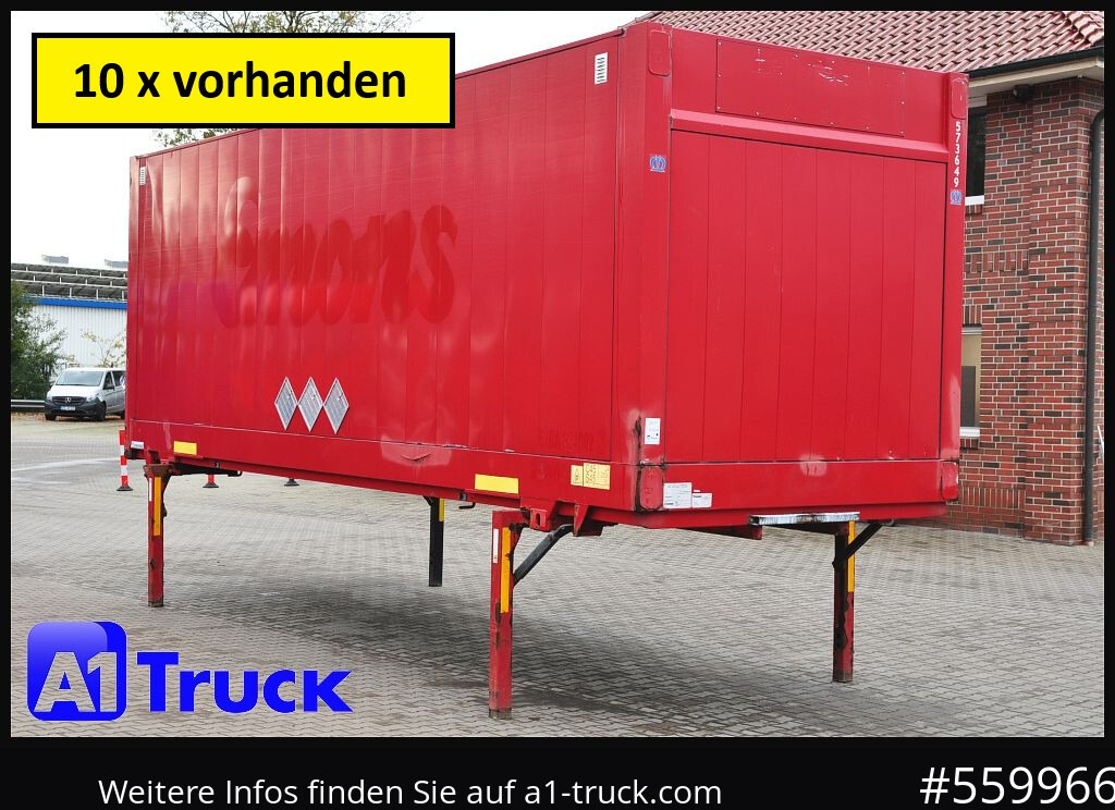 KRONE BDF 7,82 Wechselbrücke, 2680mm Innenhöhe. - بصندوق مغلق: صور 1 KRONE BDF 7,82 Wechselbrücke, 2680mm Innenhöhe. - بصندوق مغلق: صور 1