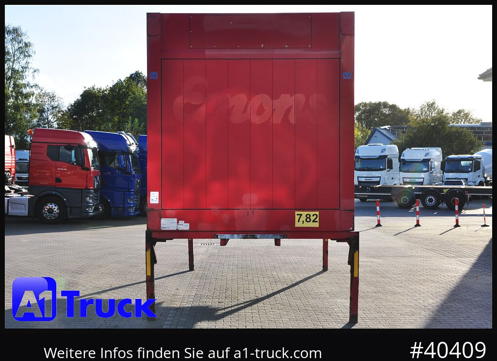 KRONE BDF 7,82 Wechselbrücke, 2680mm Innenhöhe. - بصندوق مغلق: صور 2 KRONE BDF 7,82 Wechselbrücke, 2680mm Innenhöhe. - بصندوق مغلق: صور 2