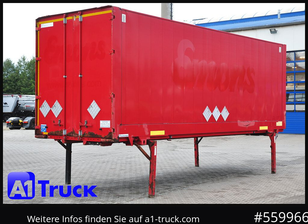 KRONE BDF 7,82 Wechselbrücke, 2680mm Innenhöhe. - بصندوق مغلق: صور 3 KRONE BDF 7,82 Wechselbrücke, 2680mm Innenhöhe. - بصندوق مغلق: صور 3