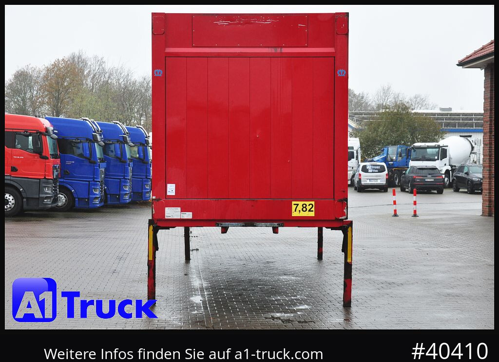 KRONE BDF 7,82 Wechselbrücke, 2680mm Innenhöhe. - بصندوق مغلق: صور 3 KRONE BDF 7,82 Wechselbrücke, 2680mm Innenhöhe. - بصندوق مغلق: صور 3