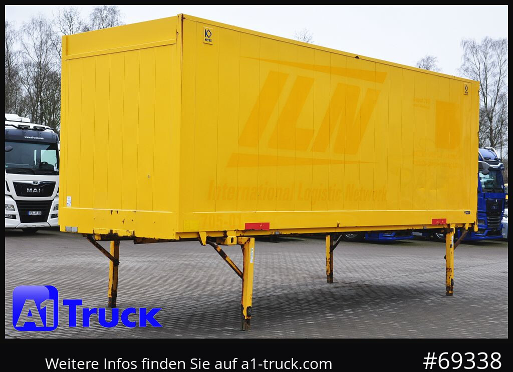 بصندوق مغلق KRONE BDF 7,82 Wechselbrücke, 2730mm Innenhöhe.: صور 13