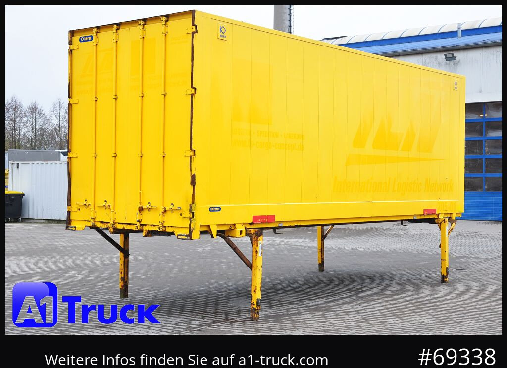 بصندوق مغلق KRONE BDF 7,82 Wechselbrücke, 2730mm Innenhöhe.: صور 9