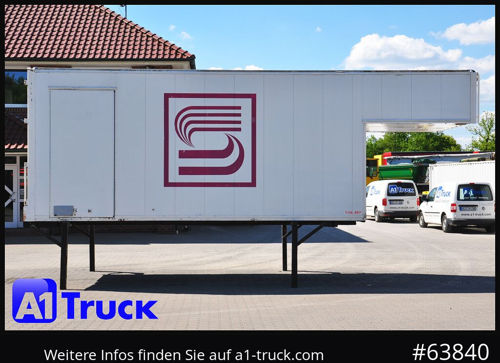 بصندوق مغلق KRONE Container Lager, kann verladen werden 6,3 + 2 Meter: صور 8