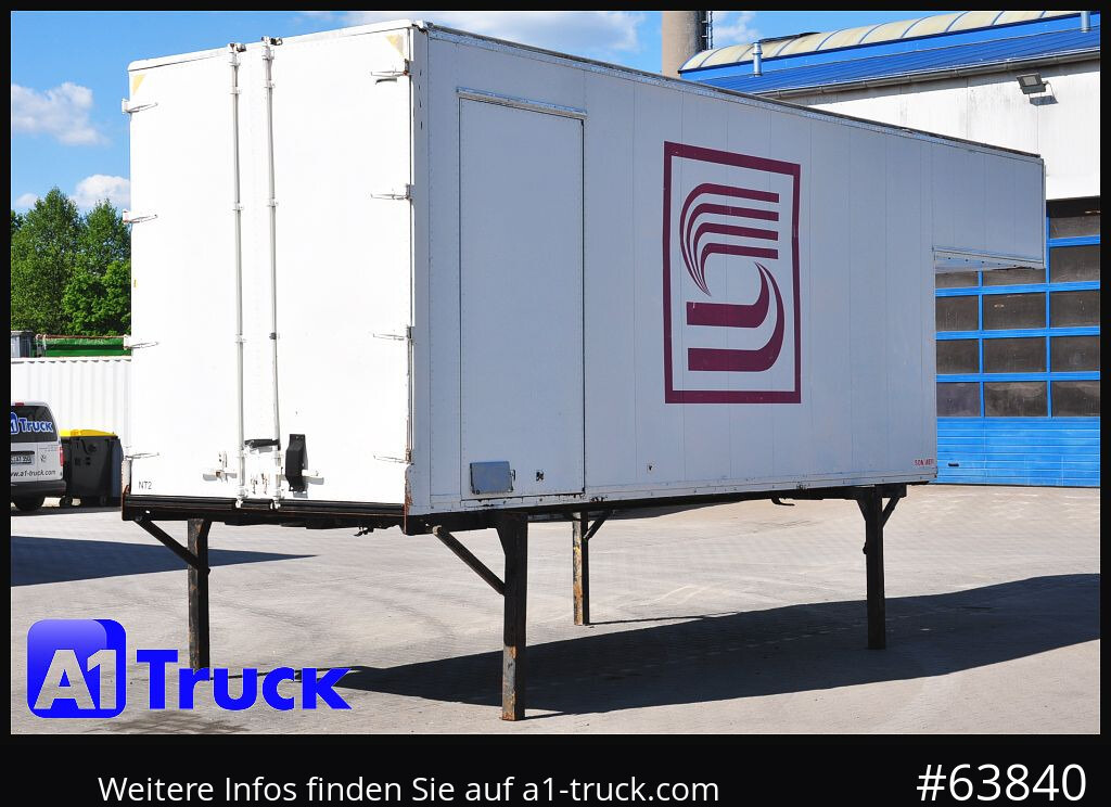 بصندوق مغلق KRONE Container Lager, kann verladen werden 6,3 + 2 Meter: صور 9