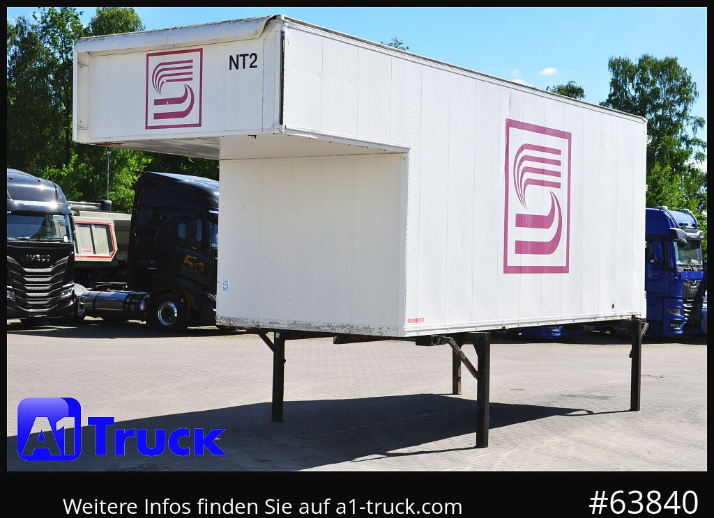 بصندوق مغلق KRONE Container Lager, kann verladen werden 6,3 + 2 Meter: صور 13