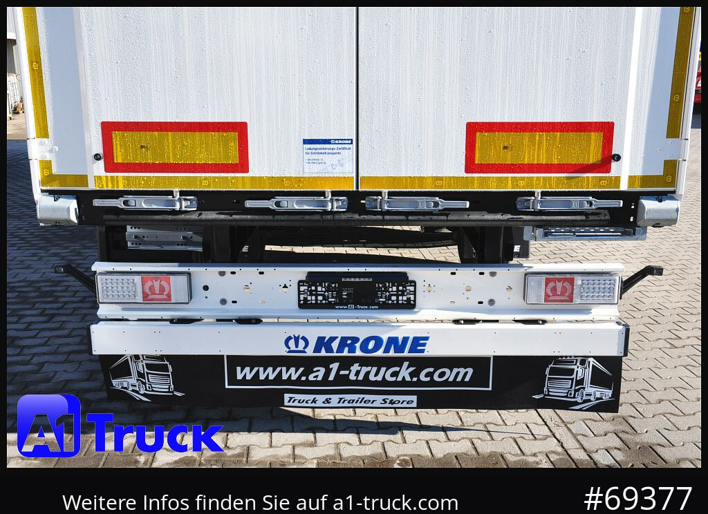 KRONE SD Koffer, Liftachse, Code XL, VDI 2700, SOFORT - بصندوق مغلق نصف مقطورة: صور 4 KRONE SD Koffer, Liftachse, Code XL, VDI 2700, SOFORT - بصندوق مغلق نصف مقطورة: صور 4