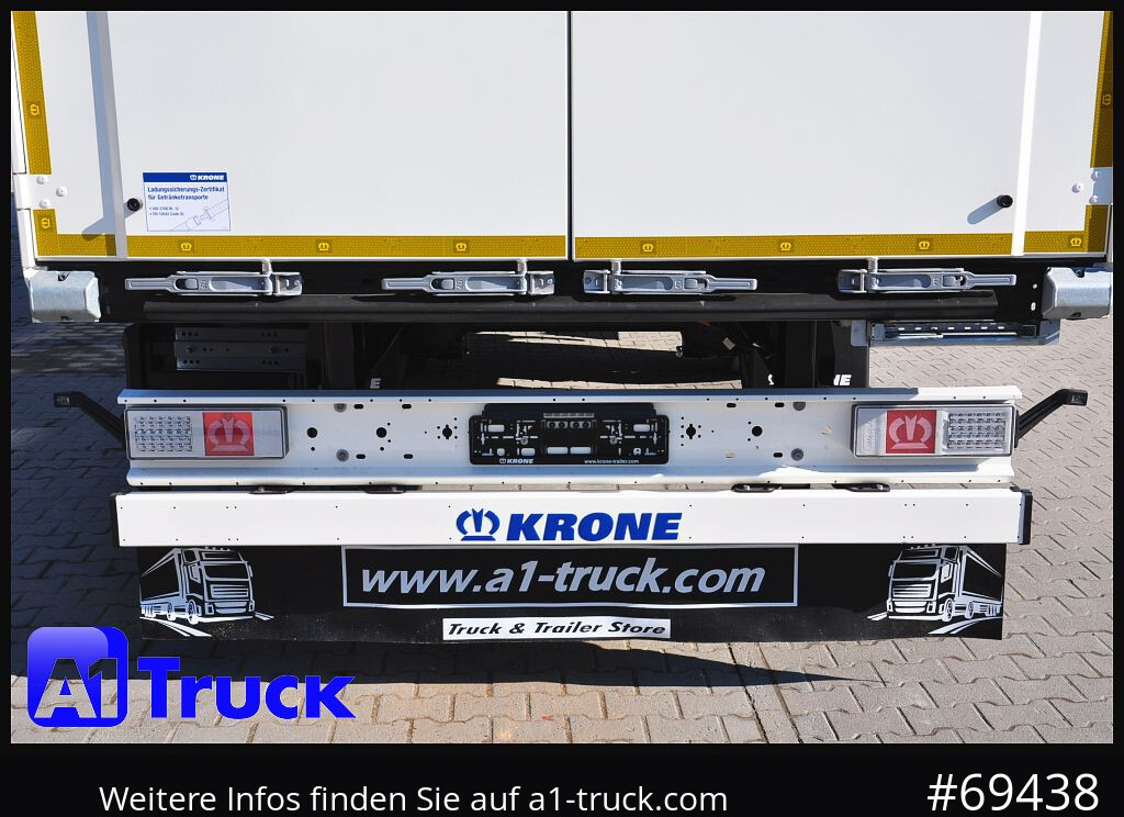 KRONE SZ 2 achs Koffer, Code XL, VDI 2700, SOFORT - بصندوق مغلق نصف مقطورة: صور 4 KRONE SZ 2 achs Koffer, Code XL, VDI 2700, SOFORT - بصندوق مغلق نصف مقطورة: صور 4