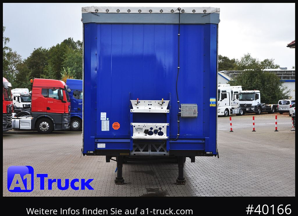 KRONE Tautliner, Lenkachse, Coimulde, Ice Protect, TÜV 09/2026 - الخيمة نصف مقطورة: صور 2 KRONE Tautliner, Lenkachse, Coimulde, Ice Protect, TÜV 09/2026 - الخيمة نصف مقطورة: صور 2