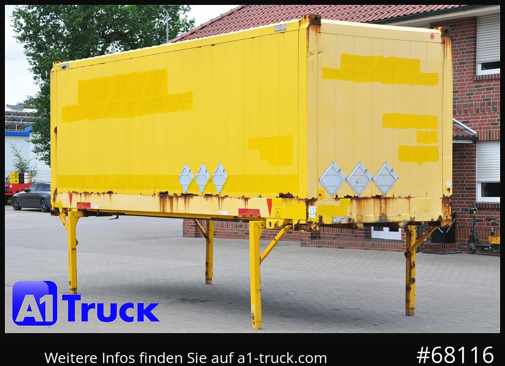 KRONE WB 7,45 Koffer, BDF Wechselbrücke 2560mm - بصندوق مغلق: صور 1 KRONE WB 7,45 Koffer, BDF Wechselbrücke 2560mm - بصندوق مغلق: صور 1