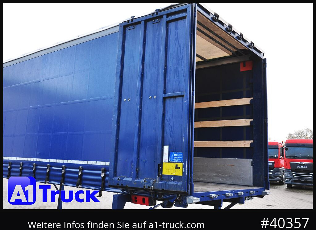 KRONE Wechselbrücke 7,45, Code XL, Bordwand, neue Plane - جسم السيارة - بغطاء جانبي: صور 2 KRONE Wechselbrücke 7,45, Code XL, Bordwand, neue Plane - جسم السيارة - بغطاء جانبي: صور 2