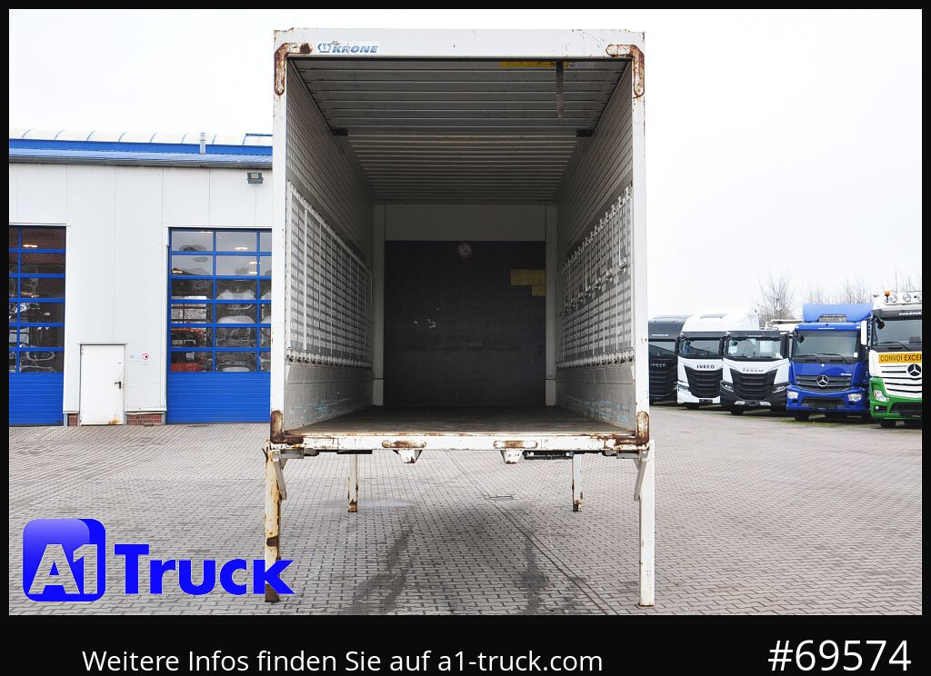 KRONE Wechselbrücke BDF 7,45 Koffer, Textil 2750mm innen, 20 x vorhanden - بصندوق مغلق: صور 4 KRONE Wechselbrücke BDF 7,45 Koffer, Textil 2750mm innen, 20 x vorhanden - بصندوق مغلق: صور 4