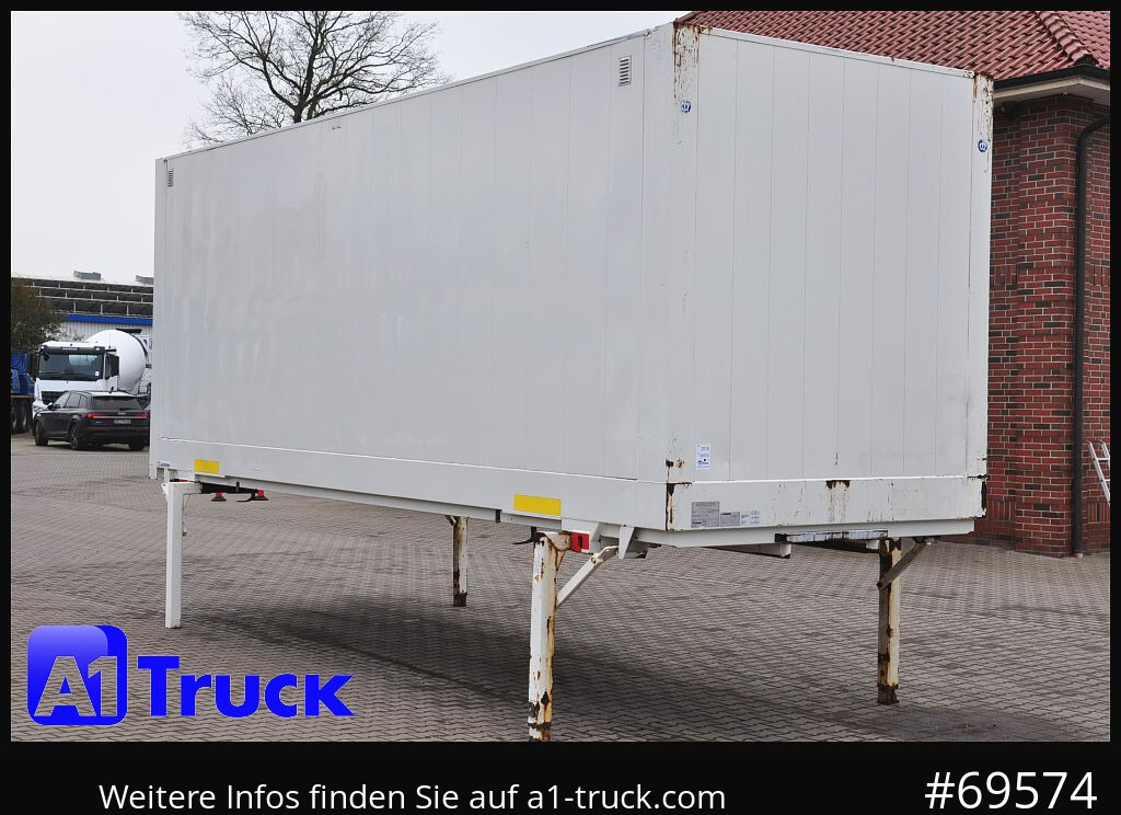 KRONE Wechselbrücke BDF 7,45 Koffer, Textil 2750mm innen, 20 x vorhanden - بصندوق مغلق: صور 1 KRONE Wechselbrücke BDF 7,45 Koffer, Textil 2750mm innen, 20 x vorhanden - بصندوق مغلق: صور 1