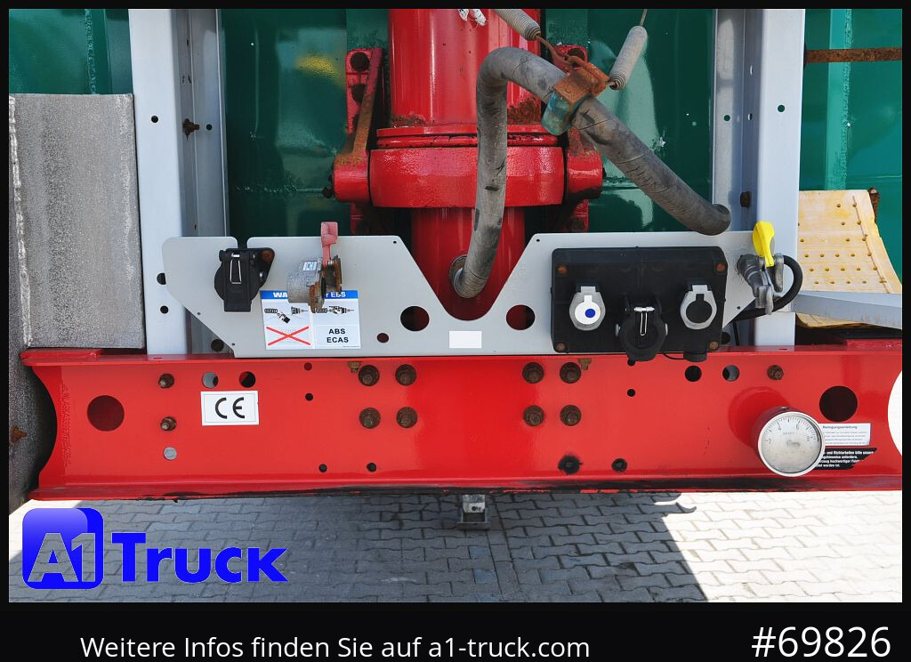 LANGENDORF SKA 24/30, 34m³ Alu, Liftachse, Alufelgen, - قلابة نصف مقطورة: صور 4 LANGENDORF SKA 24/30, 34m³ Alu, Liftachse, Alufelgen, - قلابة نصف مقطورة: صور 4