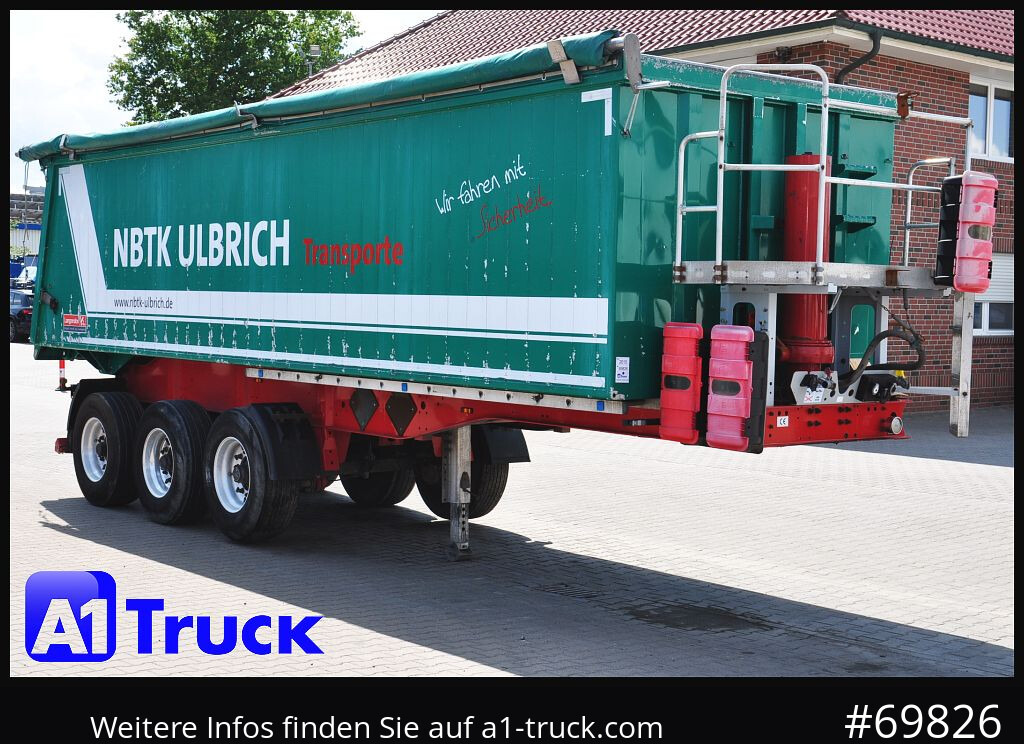 LANGENDORF SKA 24/30, 34m³ Alu, Liftachse, Alufelgen, - قلابة نصف مقطورة: صور 1 LANGENDORF SKA 24/30, 34m³ Alu, Liftachse, Alufelgen, - قلابة نصف مقطورة: صور 1