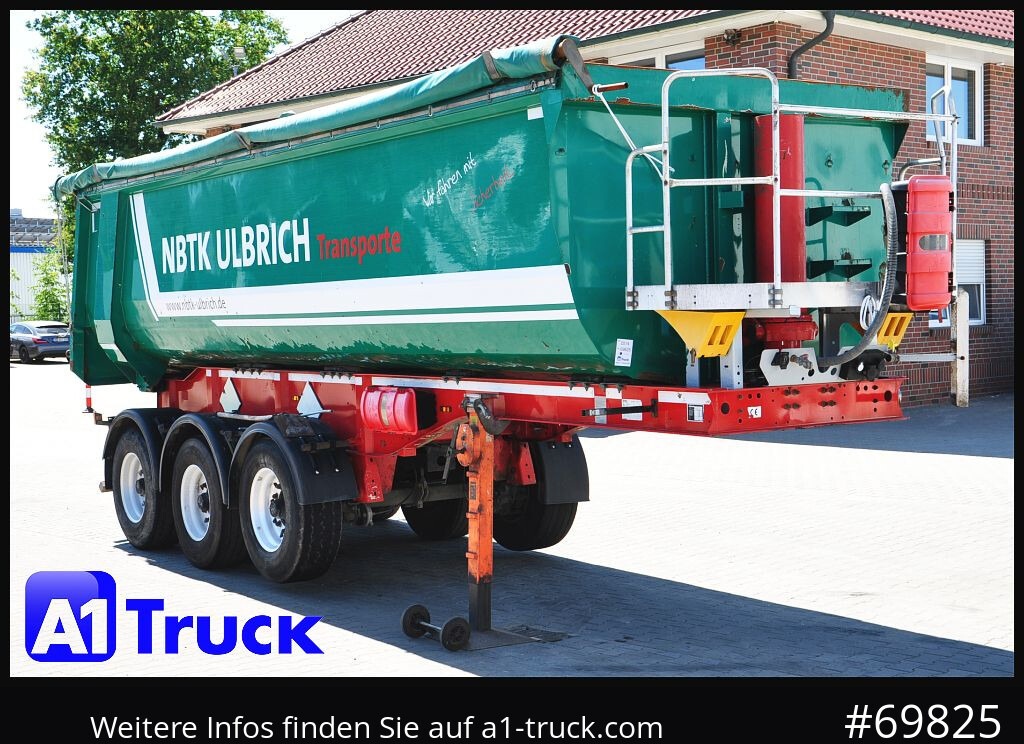 LANGENDORF SKS-HS 24-30, 26m³, Stahl Lift, Alufelgen, - قلابة نصف مقطورة: صور 1 LANGENDORF SKS-HS 24-30, 26m³, Stahl Lift, Alufelgen, - قلابة نصف مقطورة: صور 1