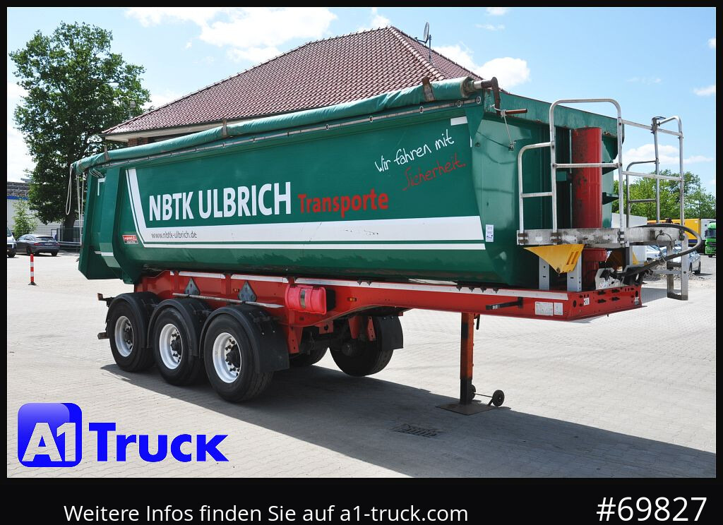 LANGENDORF SKS-HS 24-30, 26m³ Stahl, Lift Alufelgen, - قلابة نصف مقطورة: صور 1 LANGENDORF SKS-HS 24-30, 26m³ Stahl, Lift Alufelgen, - قلابة نصف مقطورة: صور 1