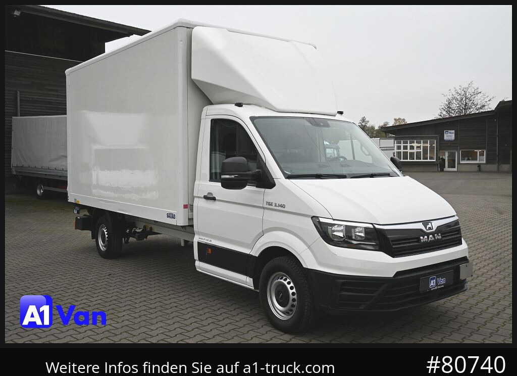 MAN TGE 3.140 Koffer, LBW, RFK, Sitzheizung, Klima - الشاحنات الصغيرة صندوق مغلق: صور 1 MAN TGE 3.140 Koffer, LBW, RFK, Sitzheizung, Klima - الشاحنات الصغيرة صندوق مغلق: صور 1