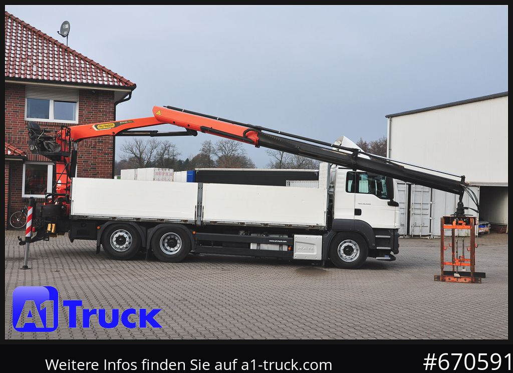 MAN TGS 26.440,  Kran PK20.501L Lenkachse, إيجار MAN TGS 26.440,  Kran PK20.501L Lenkachse,: صور 7