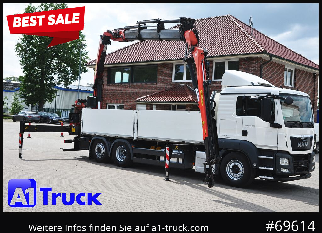 MAN TGS 26.440, PK27002 Jib 21m, Funk, Lift-Lenkachse, - شاحنة كرين: صور 1 MAN TGS 26.440, PK27002 Jib 21m, Funk, Lift-Lenkachse, - شاحنة كرين: صور 1