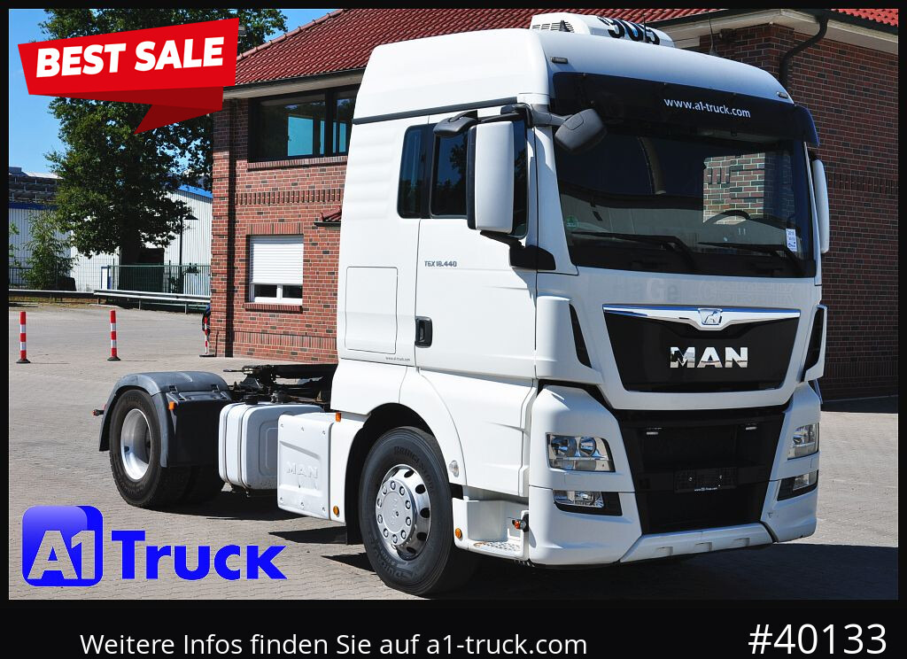 MAN TGX 18.440, Hydraulik, Intarder, Standklima, - شاحنة جرار: صور 1 MAN TGX 18.440, Hydraulik, Intarder, Standklima, - شاحنة جرار: صور 1