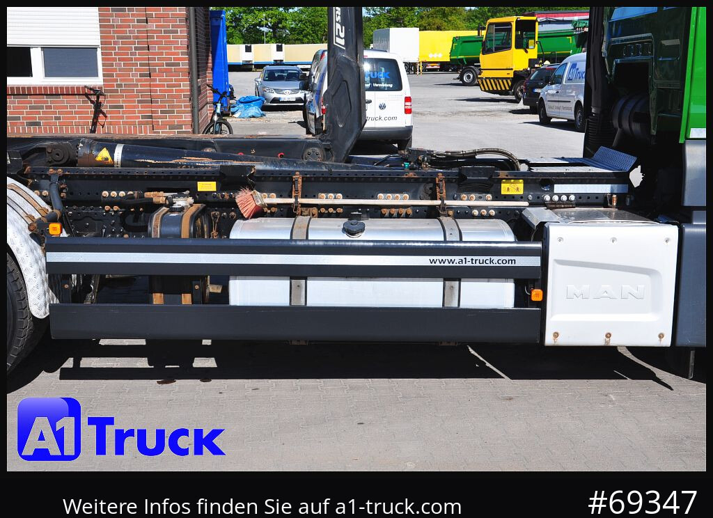 شاحنة ذات الخطاف MAN TGX 26.460 XLX BL 6x2,  Meiller, Funk: صور 15