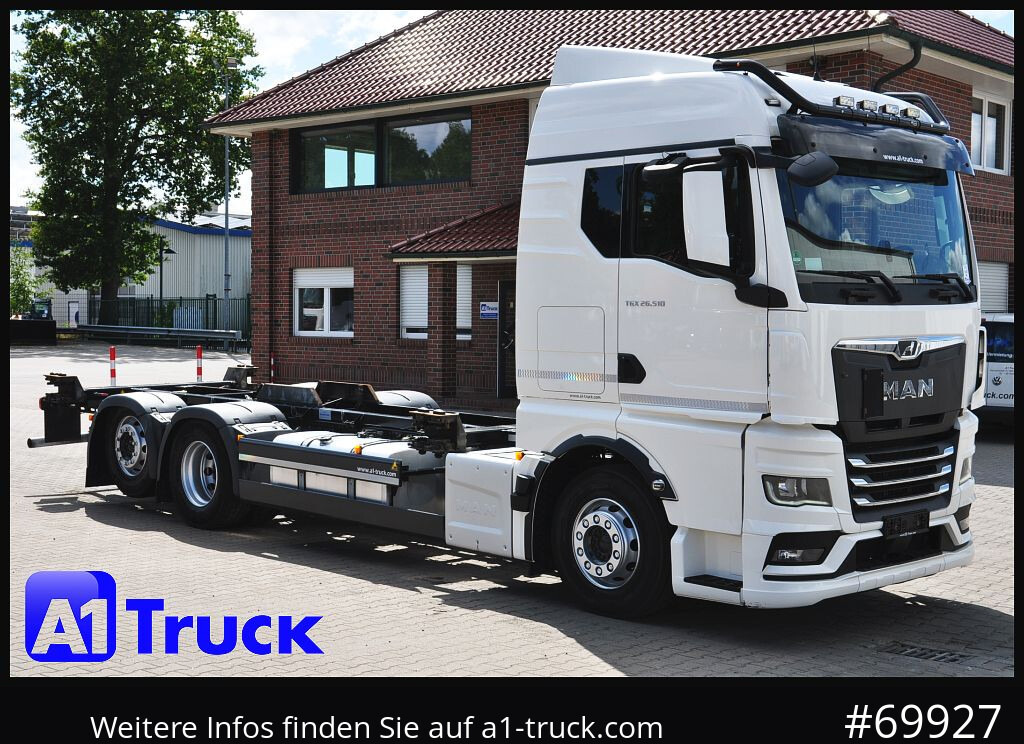 MAN TGX 26,510 GM Multiwechsler 980-1420mm - شاحنات الحاويات / جسم علوي قابل للتغيير شاحنة: صور 1 MAN TGX 26,510 GM Multiwechsler 980-1420mm - شاحنات الحاويات / جسم علوي قابل للتغيير شاحنة: صور 1