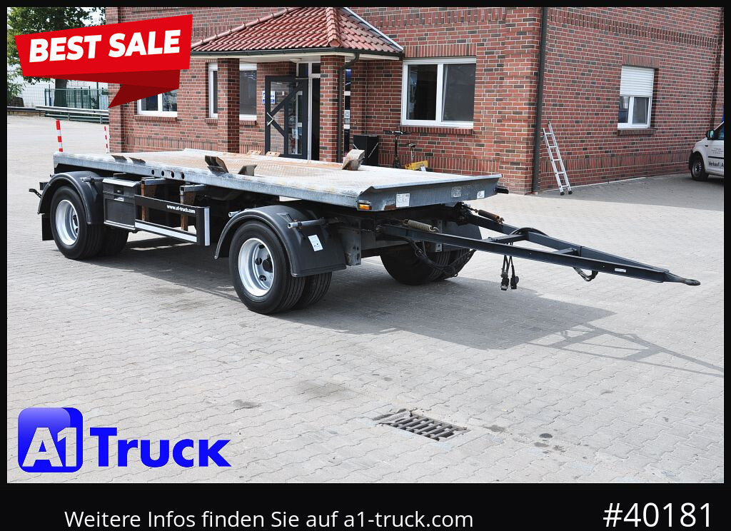 MEILLER HKM, HMA f Absetzcontainer, BPW verzinkt, Luft - مقطورة هوك ليفت/ لود لوجر: صور 1 MEILLER HKM, HMA f Absetzcontainer, BPW verzinkt, Luft - مقطورة هوك ليفت/ لود لوجر: صور 1