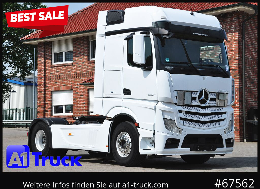 MERCEDES-BENZ Actros 1848 BigSpace Hydraulik, - شاحنة جرار: صور 1 MERCEDES-BENZ Actros 1848 BigSpace Hydraulik, - شاحنة جرار: صور 1