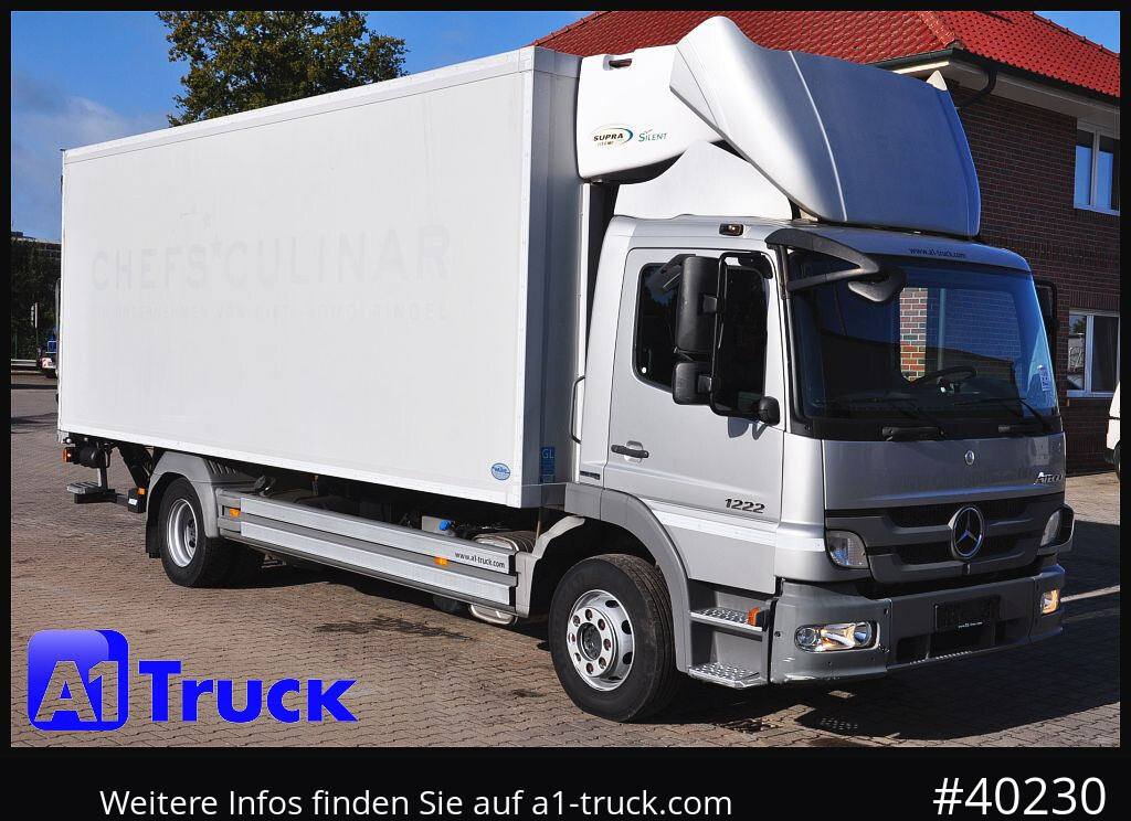 MERCEDES-BENZ Atego 1222, Kühlkoffer, Carrier Supra 1150 Mt, LBW - مبردة شاحنة: صور 1 MERCEDES-BENZ Atego 1222, Kühlkoffer, Carrier Supra 1150 Mt, LBW - مبردة شاحنة: صور 1
