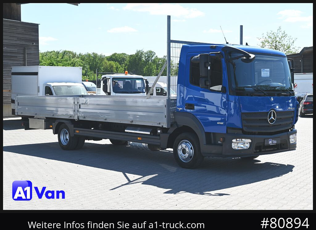 MERCEDES-BENZ Atego 816 Pritsche, 7 Meter lang , Automatik - الشاحنات الصغيرة المسطحة: صور 1 MERCEDES-BENZ Atego 816 Pritsche, 7 Meter lang , Automatik - الشاحنات الصغيرة المسطحة: صور 1