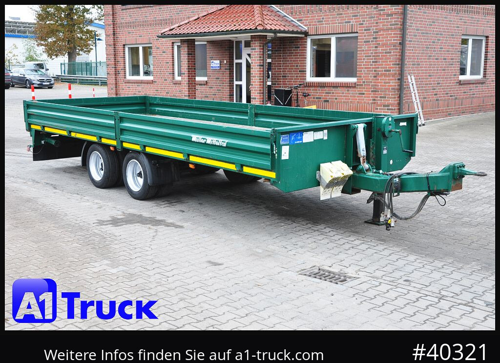 MUELLER-MITTELTAL ETU-TA 13.5 Tandem, Twistlock, Container - عربة مسطحة منخفضة مقطورة: صور 1 MUELLER-MITTELTAL ETU-TA 13.5 Tandem, Twistlock, Container - عربة مسطحة منخفضة مقطورة: صور 1