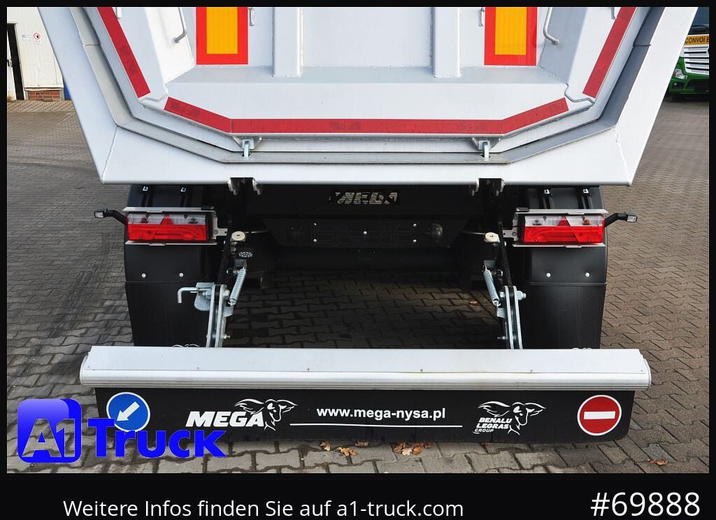 REISCH Mega 28m³ Lift Stahl SAF Hardox - قلابة نصف مقطورة: صور 3 REISCH Mega 28m³ Lift Stahl SAF Hardox - قلابة نصف مقطورة: صور 3