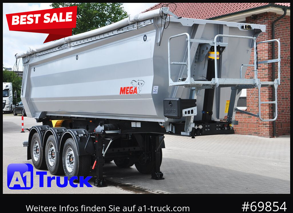 REISCH Mega  28m³ Lift Stahl  SAF Hardox - قلابة نصف مقطورة: صور 1 REISCH Mega  28m³ Lift Stahl  SAF Hardox - قلابة نصف مقطورة: صور 1