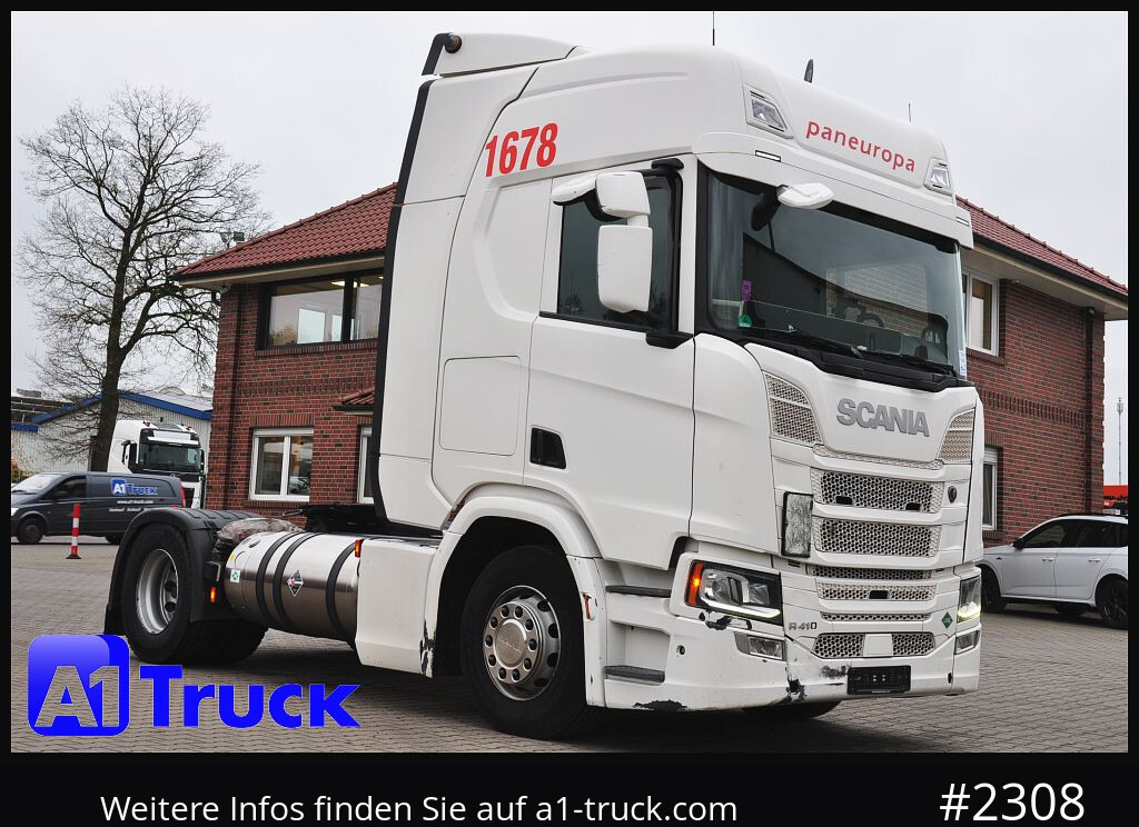 SCANIA R410 LNG Retarder Navi, ADR GGVS - شاحنة جرار: صور 1 SCANIA R410 LNG Retarder Navi, ADR GGVS - شاحنة جرار: صور 1