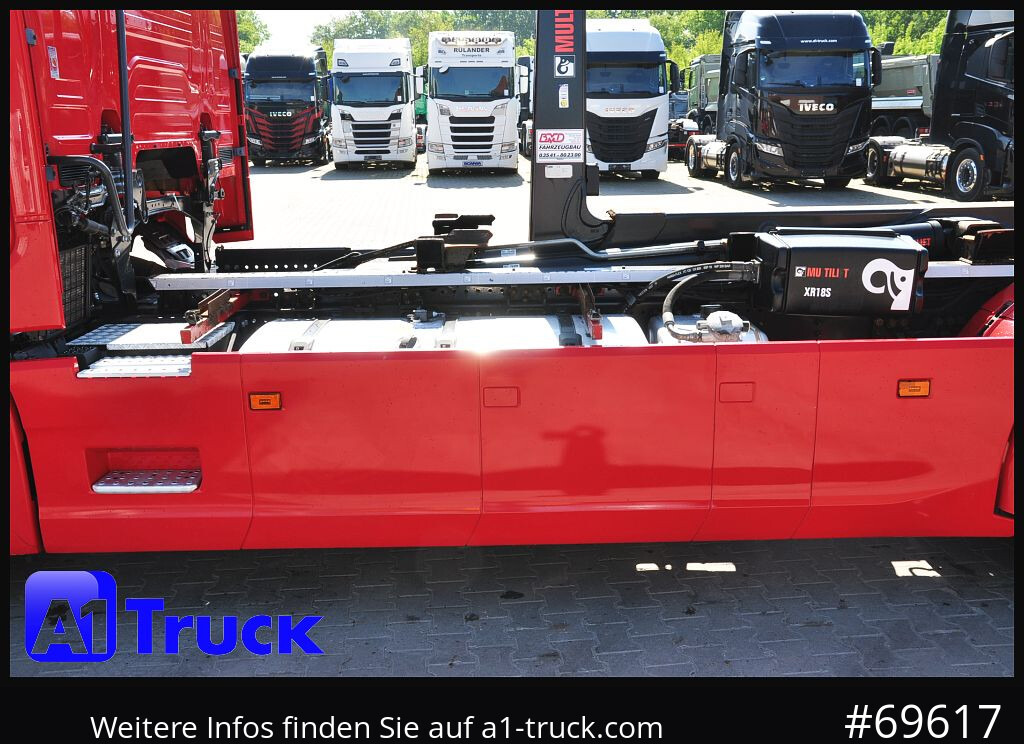 SCANIA R500, Abrollkipper, HIAB, Lift-Lenkachse, - شاحنة ذات الخطاف: صور 2 SCANIA R500, Abrollkipper, HIAB, Lift-Lenkachse, - شاحنة ذات الخطاف: صور 2