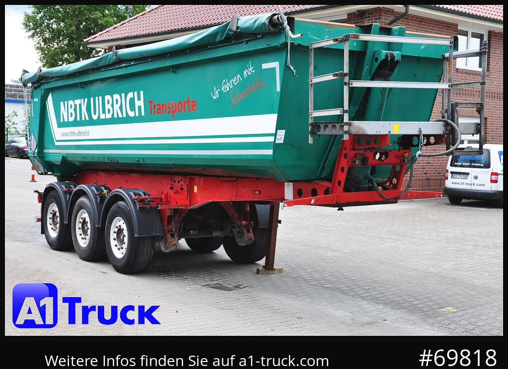 SCHMITZ SKI 24 7.2 Stahl, 28m³, Liftachse, - قلابة نصف مقطورة: صور 1 SCHMITZ SKI 24 7.2 Stahl, 28m³, Liftachse, - قلابة نصف مقطورة: صور 1