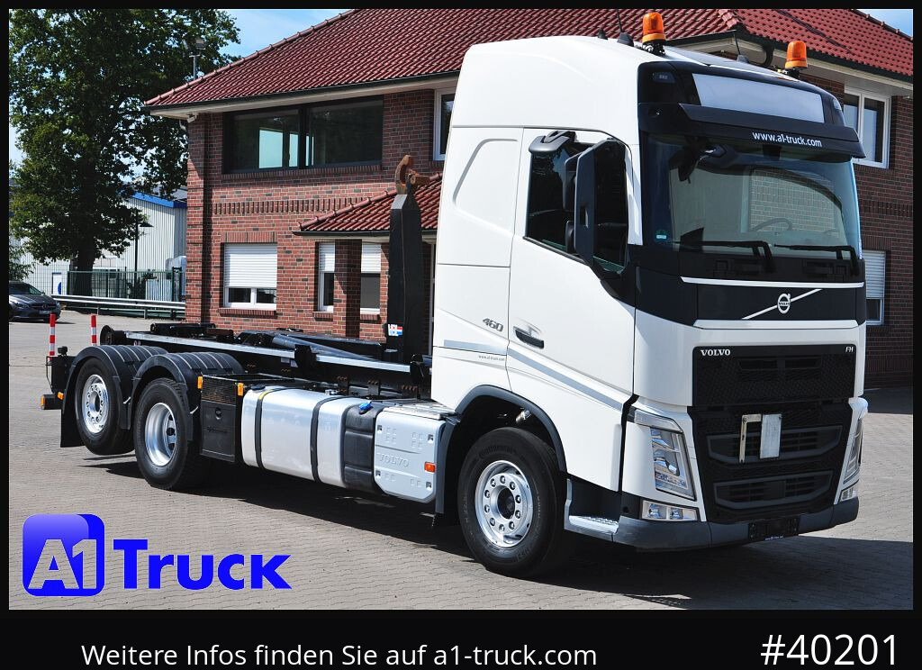 VOLVO FH 460 , VDL S21-6200 Lenkachse - شاحنة ذات الخطاف: صور 1 VOLVO FH 460 , VDL S21-6200 Lenkachse - شاحنة ذات الخطاف: صور 1