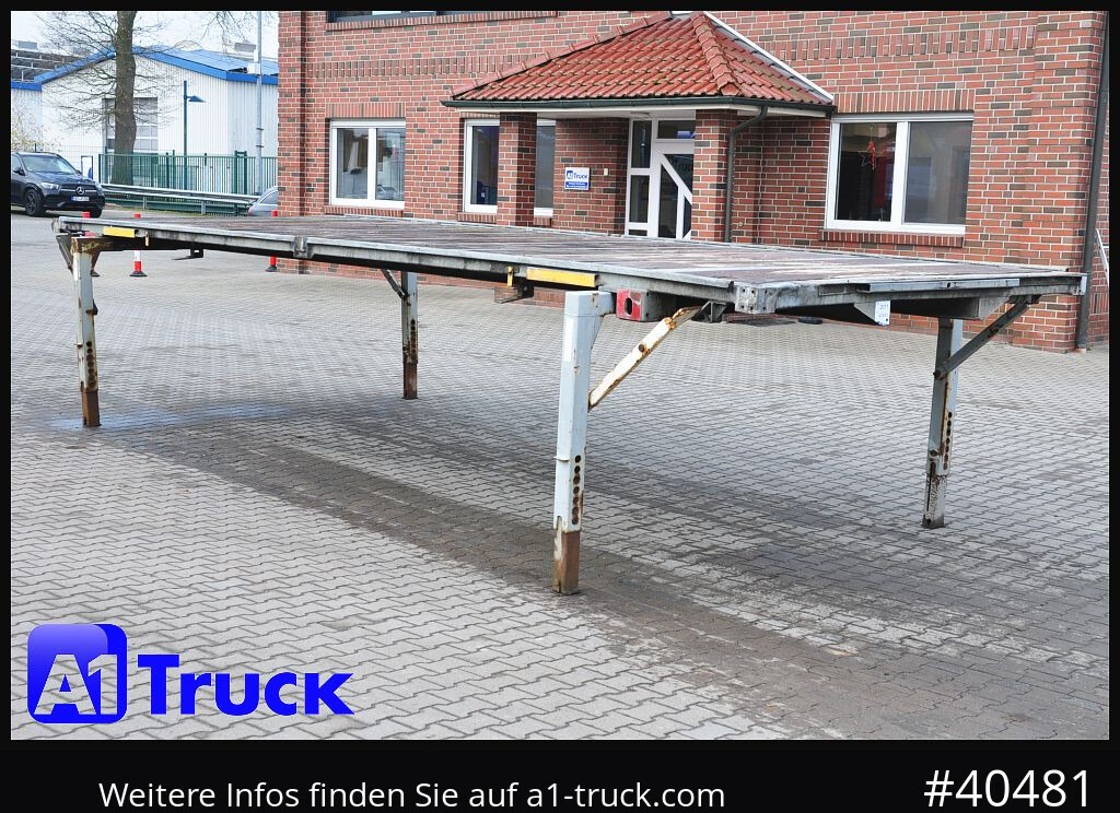 WECON WPR 745, verzinkt, Plattform, Plateau, - جسم الشاحنة المسطحة: صور 1 WECON WPR 745, verzinkt, Plattform, Plateau, - جسم الشاحنة المسطحة: صور 1