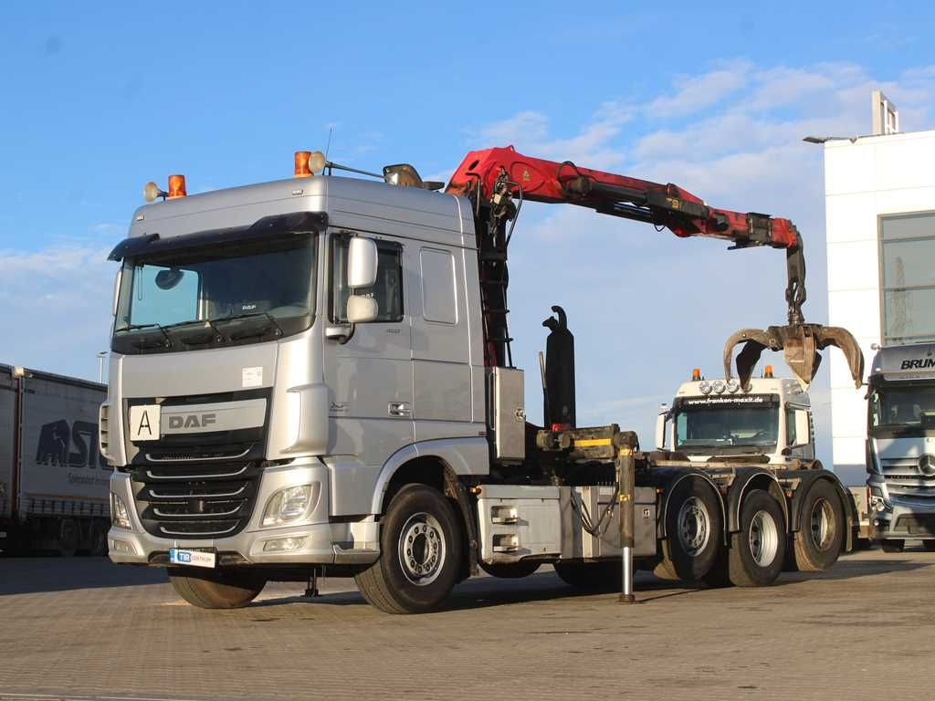 DAF XF 460, EURO 6, 8X2, 2X LIFTING AXLE, PALFINGER - شاحنة ذات الخطاف: صور 1 DAF XF 460, EURO 6, 8X2, 2X LIFTING AXLE, PALFINGER - شاحنة ذات الخطاف: صور 1