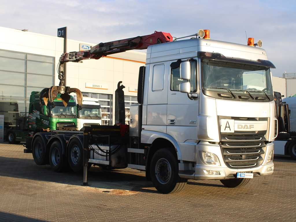 DAF XF 460, EURO 6, 8X2, 2X LIFTING AXLE, PALFINGER - شاحنة ذات الخطاف: صور 2 DAF XF 460, EURO 6, 8X2, 2X LIFTING AXLE, PALFINGER - شاحنة ذات الخطاف: صور 2